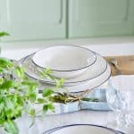 Тарелка white, blue ATP211-BLU(ATP211-00721C) — изображение 2