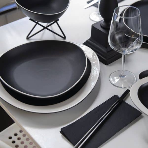 Тарелка Black white LPER004NE378280 — изображение 3