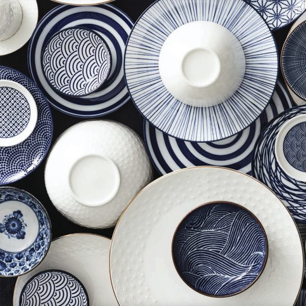 Тарелка white, blue 15986 — изображение 3