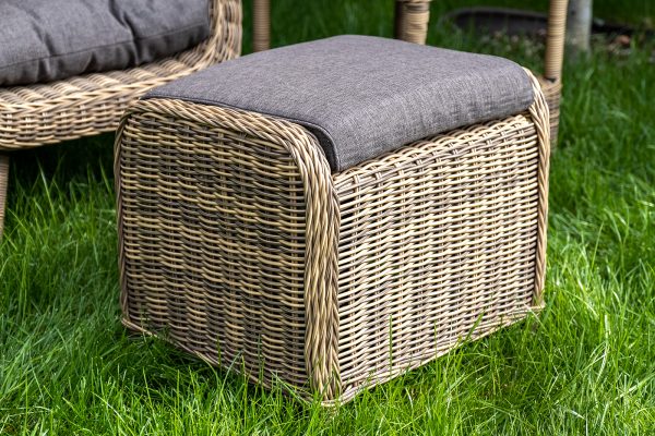 "Толедо" лаунж-зона из искусственного ротанга, цвет соломенный — изображение 5