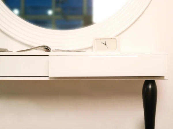 Туалетный столик с зеркалом Cloud белый — изображение 2