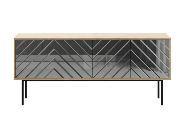 Тумба Boho большая черный, серый — изображение 2