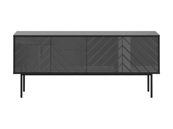 Тумба Boho большая серый, черный — изображение 2