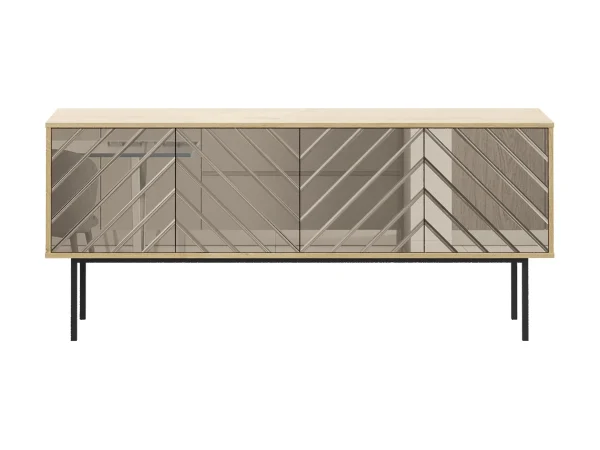 Тумба Boho большая дуб корбридж, бронзовый — изображение 2