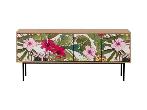 Тумба Boho Color большая дуб корбридж, с принтом — изображение 2