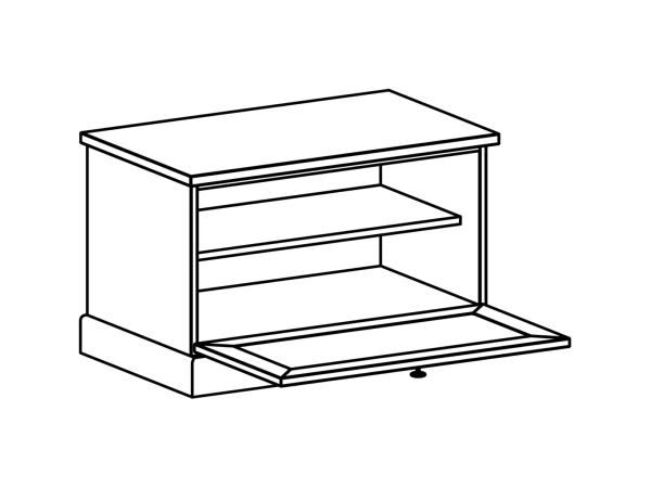 Тумба Caprio малая серый — изображение 2