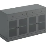 Тумба Caprio с ящиками и дверями