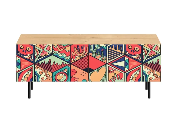 Тумба Frida с принтом, робиния брэнсон — изображение 2