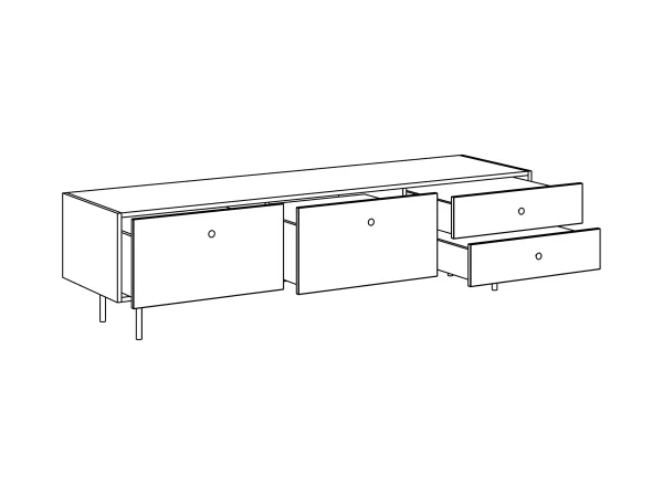 Тумба Frida черный, робиния брэнсон — изображение 5