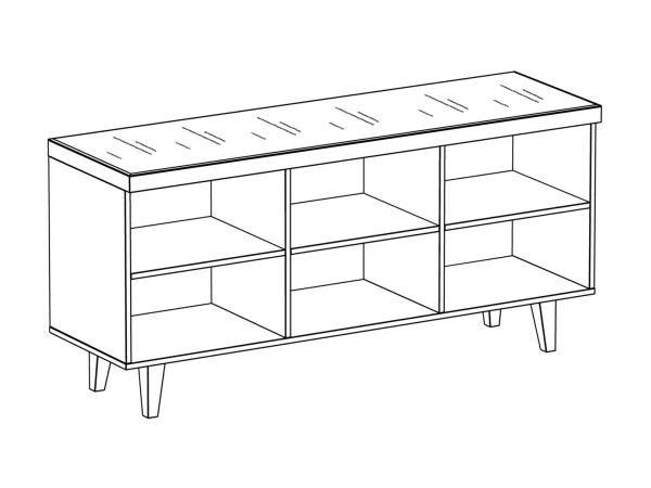 Тумба Kristal зеркальный — изображение 3
