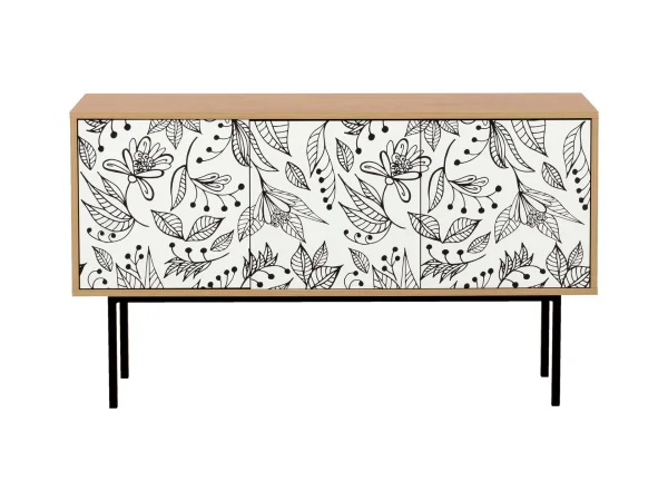 Тумба малая Boho Color дуб корбридж, с принтом — изображение 2