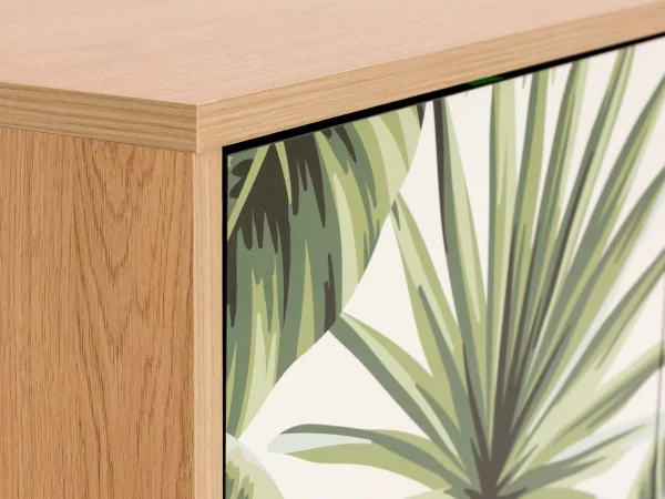 Тумба малая Boho Color дуб корбридж, с принтом — изображение 3