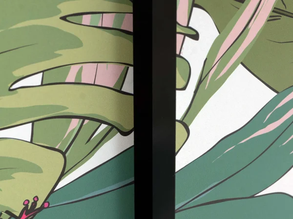 Тумба малая Boho Color с принтом, черный — изображение 4