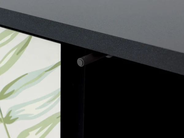 Тумба малая Boho Color черный, с принтом — изображение 5