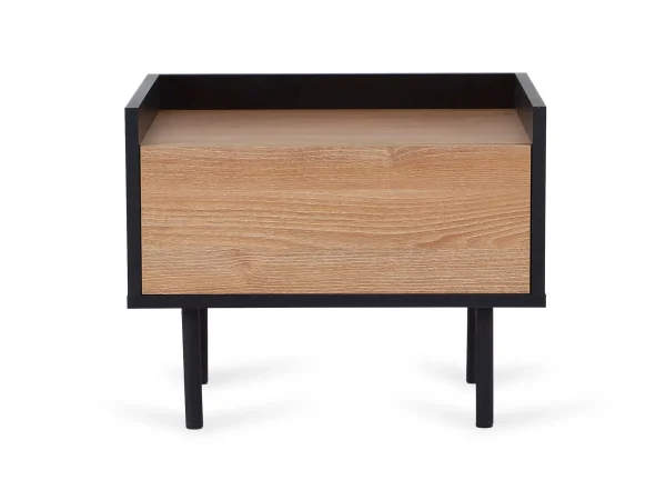 Тумба прикроватная Look черный, робиния брэнсон — изображение 2