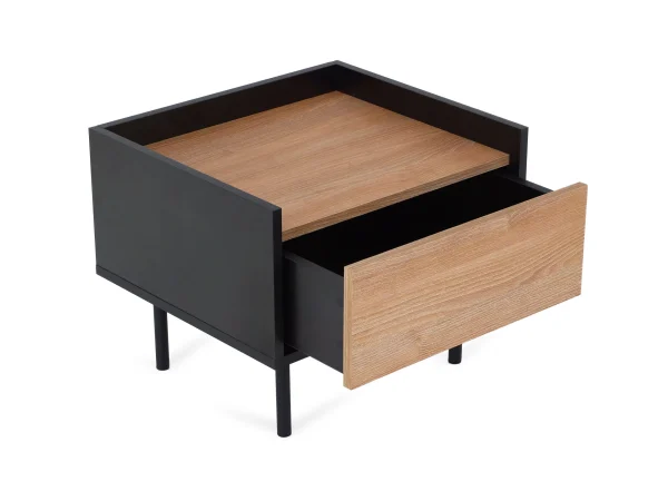 Тумба прикроватная Look черный, робиния брэнсон — изображение 4