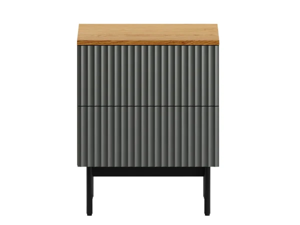 Тумба прикроватная Mikko темно-зеленый — изображение 2