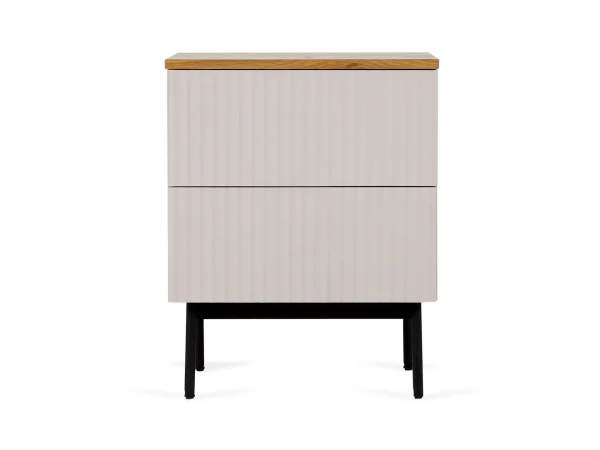 Тумба прикроватная Mikko бежевый, дуб — изображение 3