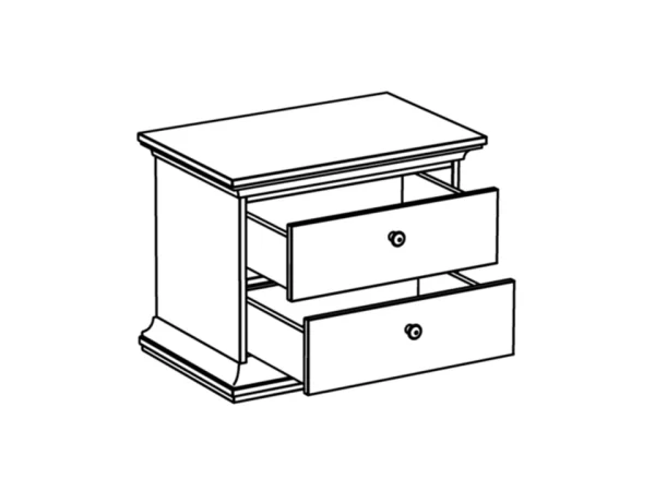 Тумба прикроватная Reina дуб сонома — изображение 5