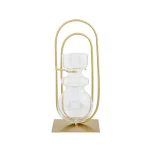 Ваза на подставке Trani золотой