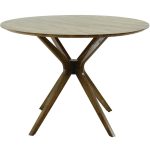 Стол «Вегас» D110, светлый дуб/патина — изображение 4