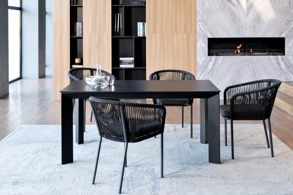 "Венето" обеденная группа на 4 персоны со стульями "Марсель"