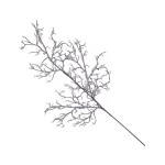 Ветка декоративная с белыми ягодами