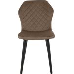 Стул «Вилла», велюр Бренди латте, каркас черный — изображение 4