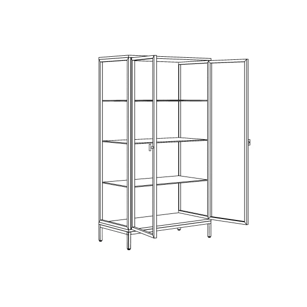 Витрина большая The One черный — изображение 5