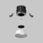 Встраиваемый светильник Technical DL058-7W2.7K-W — изображение 5