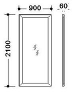 Зеркало напольное PALERMO, FRATELLI BARRI — изображение 5