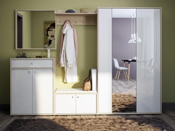 Зеркало настенное Latte ясень коимбра — изображение 2