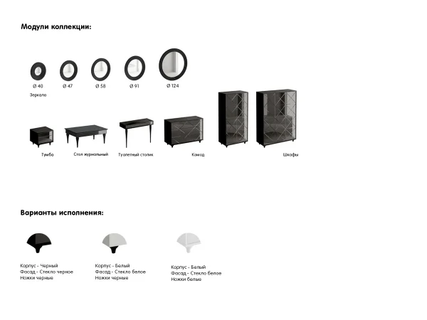 Зеркало навесное Cloud Mini белый — изображение 3