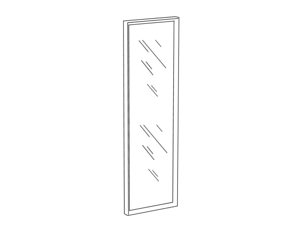 Зеркало Reina 2000 белый — изображение 2