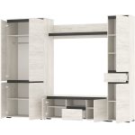 Тумба «Гретта» 2С1Я, Крафт белый/Антрацит — изображение 5