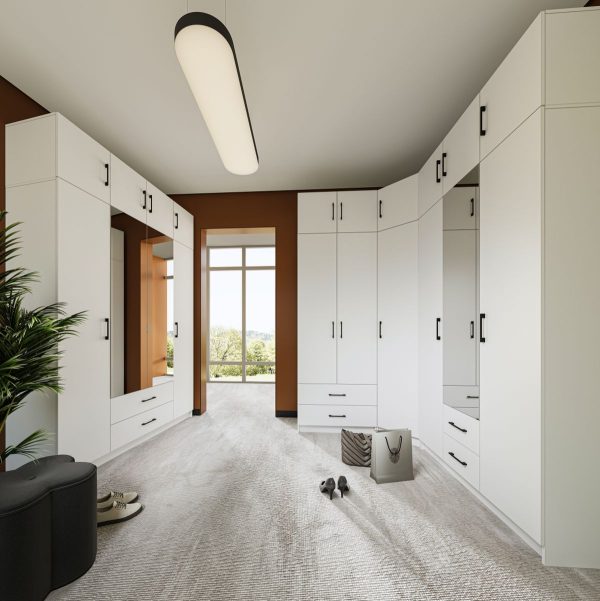 Шкаф «Чикаго» 4д2ящ, белый — изображение 4