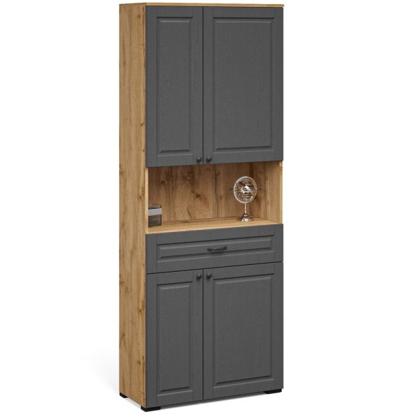 Пенал «Лацио Сканди» 4д1ящ, Вотан/Сканди графит — изображение 3