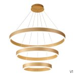 Люстра Crystal Lux MUCHOS SP158W LED GOLD — изображение 2