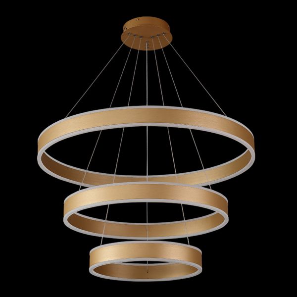 Люстра Crystal Lux MUCHOS SP158W LED GOLD — изображение 3