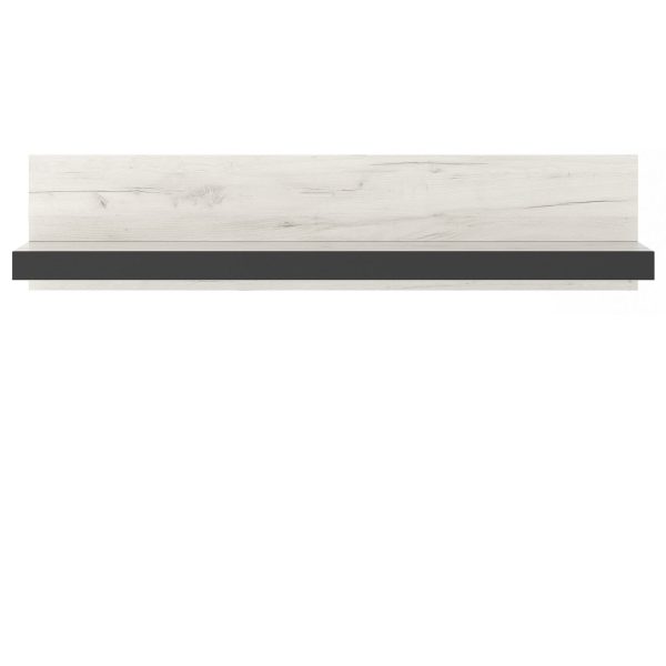 Полка «Гретта», Крафт белый/Антрацит — изображение 3