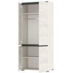 Стенка «Гретта-1», Крафт белый/Антрацит — изображение 5