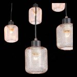 SL193.303.12 Светильник подвесной Черный/Латунь,Прозрачный E27 12*60W FORTO — изображение 4