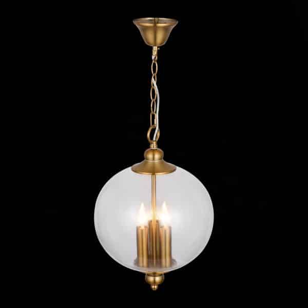 SL362.203.03 Светильник подвесной ST-Luce Золотистый/Прозрачный E14 3*60W LATERIA — изображение 4
