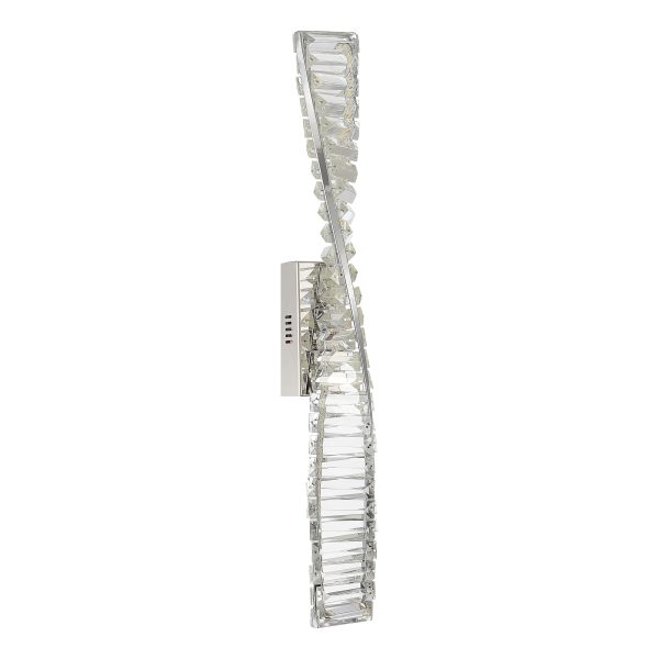 SL6205.101.01 Светильник настенный ST-Luce Хром/Прозрачный LED 1*13W 4000K ELICA — изображение 3