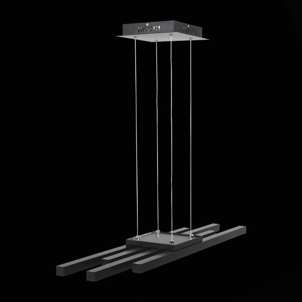 SL933.403.04 Люстра подвесная ST-Luce Черный/Белый,Черный LED 1*38W 3000K/4000K/6000K SAMENTO — изображение 4