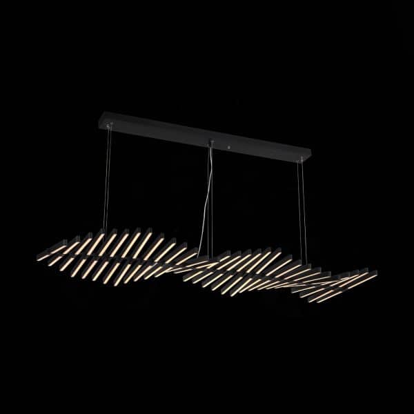 SLD001.403.30 Люстра подвесная ST-Luce Черный/Черный, Белый LED 30*5W 3000-6000K PICODI — изображение 4