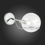 SLE102501-01 Светильник настенный Хром/Прозрачный E14 1*40W BACA — изображение 2