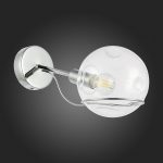 SLE102501-01 Светильник настенный Хром/Прозрачный E14 1*40W BACA — изображение 5