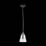 SLE102903-01 Подвес Черный, Хром/Прозрачный E27 1*40W LIRINO — изображение 4