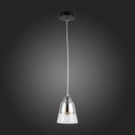 SLE102903-01 Подвес Черный, Хром/Прозрачный E27 1*40W LIRINO — изображение 5